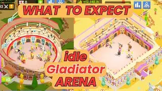 Idle Gladiator Arena: Build Your Roman Empire and Conquer the Arena!