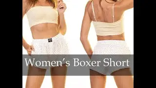 How to produce women boxer short? women boxer short collection coton, girl boxer women underwear.