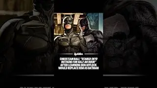 Christian Bale&rsquo;s Reaction to Ben Affleck Replacing Him as Batman 🦇💔 #updative #batman #christianbale
