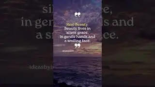 #beautyfromwithin #poeticshorts #gentlewords #innerglow #quietconfidence #smilemore #softvibes