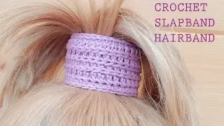 Crochet UNIQUE Bracelet/Hairband/Scrunchie DIY EASY