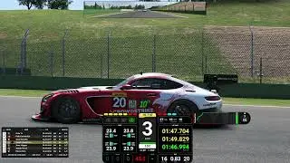 Le Mans Ultimate BRZ GT3 Fixed Championship Rd. 5 of 8 at IMOLA in the Mercedes