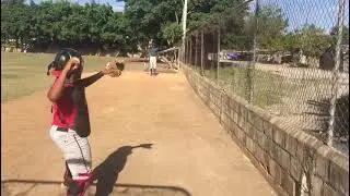 Dominican pitcher with only 18 years old throwing 89 miles/hour