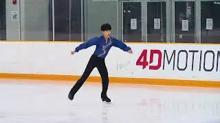 Caleb Wang&nbsp;| Juvenile Boys Free Skate | 2026 Midwestern Sectional Singles - U.S. Pairs Final