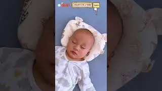 Baby Head Shaping Pillow: Help Your Baby Sleep with a Perfect Round Head #CuteBaby #ParentingTips