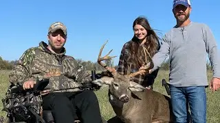 Wheelchair Deer Hunt - Steve Gets a HUGE 10 Point! How To Blind Set Up for Wheelchair Accessibility!
