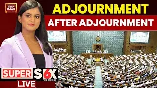 LIVE | Parliament Adjourned Again: Nonstop Chaos, PM Modi Not Allowed To Speak | BJP vs Congress