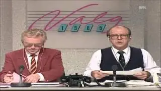 Stortingsvalget 1985 - Valgnatt