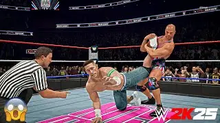Этот матч был просто БЕЗУМНЫМ 😳 Курт Энгл против Джона Сины | WWE 2K25