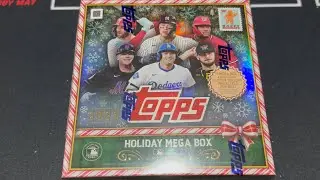 2025 Topps Holiday Baseball Mega Box