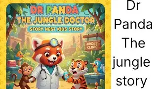 Dr Panda The Jungle Doctor | Moral Story for Children | Story Nest 