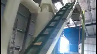 Feedback video from the customer factory about the pellet cooler#woodchipper#woodpelletmachine#wood