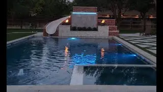 Luxury Custom Pool Paradise!  Beautiful, Yet Sleek Rectangular Pool with Premium Finishes