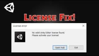 Unity Editor Error Valid Key Not Found   Troubleshooting Tutorial
