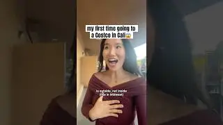 My first time going to Costco in Cali!😱