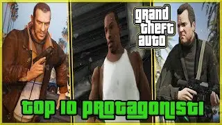 LA MIA TOP 10 PROTAGONISTI PREFERITI DELLA SAGA DI GRAND THEFT AUTO! (GTA ITA)
