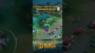 Revamped Grock Insane 💀🔥 One Shot Build Mobile Legends #grockmlbb #grockrevamp #grockbestbuild