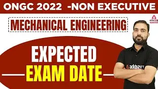 Must watch / ONGC -JE ( Non Executive ) 2022 Mechanical Engineering Exam date