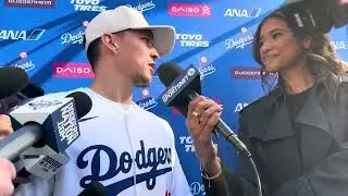 Dodgers OF/INF Tommy Edman talks on his return from surgery