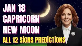 CAPRICORN NEW MOON JAN 18: THE ARCHITECT OF YOUR FATE! 🏔️