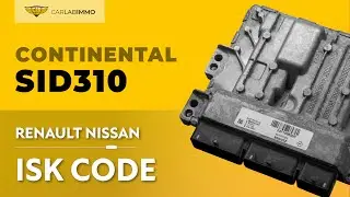 How to read ECU values required to get ISK code in Continental SID310
