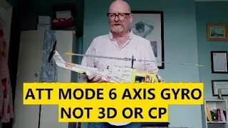 FLYWING RC HELI ATT MODE OR 6 AXIS GYRO NOT 3D