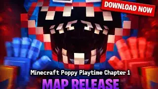 I Recreated Poppy Playtime Chapter 1 in Minecraft BE/PE 1.21.210 + (Map Release)