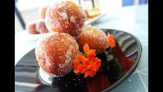 Mini sweet cheese Donuts |German recipe