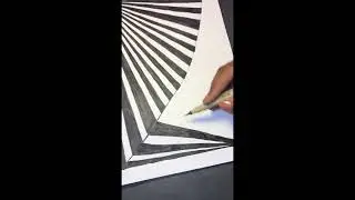 How to draw mandala painting look 3D ?