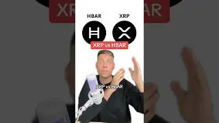 HBAR vs XRP &mdash; what&rsquo;s the difference? #crypto #hbar #xrp