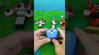 Lego Sprunki Surprise Inside DIY Cube: Raddy, Oren, Owackx, Gray, Jevil #BAKABRICKS #sprunki #lego