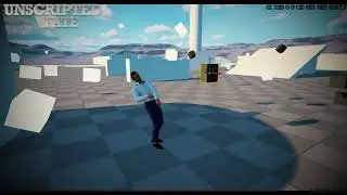 Active Stumble Test: Cubes & Machine Impact ⚙️ | Unreal Engine 5 Showcase