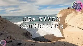 Ocean waves crashing against cliffs - Patagonia Soundscape (Argentina)