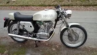 Ducati desmo 250 silver shotgun 1971 (pallottola d'argento)