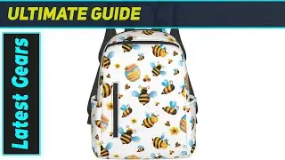 Cartoon Bee Backpack: The Amazing Lightweight Travel Bag!