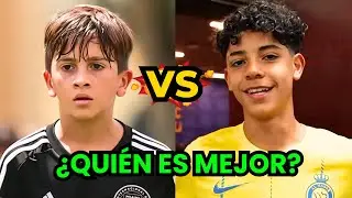 THIAGO MESSI vs CRISTIANO RONALDO JR: EL FUTURO DEL FÚTBOL YA EMPEZÓ ⚽🔥