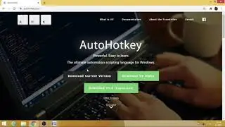 Downloading and Installing Autohotkey
