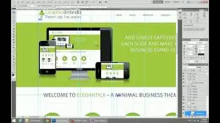 PSD to HTML Part 2 Cutting out Assets