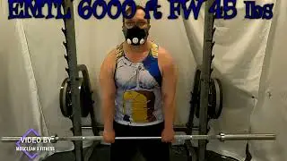 Elevation Mask Training free weight back and shrugs