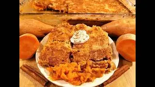 Рецепт сладкого картофельного пирога 🍠|👨&zwj;🍳 С тестом для пирога и свежим сладким картофелем | Стар...