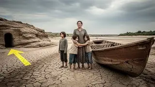 La madre bajó al río seco — Y descubrió algo que no tenía explicación