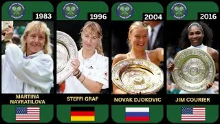 Wimbledon Women’s Singles Champions for the Past 100 Years