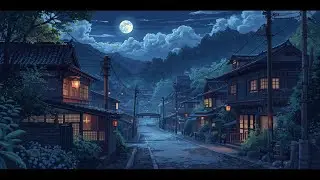 Japanese Night Ambient 🌙 Calm Music for Study, Focus & Relax