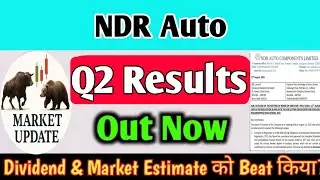 NDR auto components share latest news | NDR Auto Components Q2 Results 2026 | NDR Auto Latest News