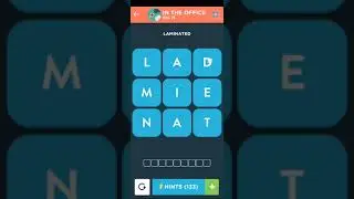 Wordbrain 2 Daily December 19 2022 Answers [IN THE OFFICE] | Wordbrain 2 Daily Answers