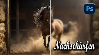 Scharfe Bilder in Photoshop | Fotos & Bilder schärfen - nachschärfen | Tutorial [deutsch]