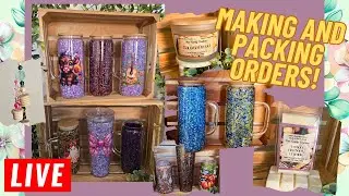 Glitter and Rhinestone Cups!