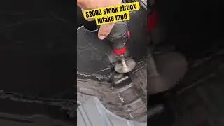 A COOL MOD TO DO TO YOUR STOCK AIRBOX #s2000 #honda