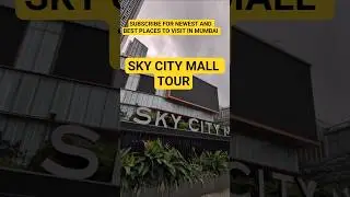 Inside Mumbai&rsquo;s Newest Mall 2025 🛍️ Sky City Mall Tour | Food Court, UNIQLO, INOX 4DX #shorts