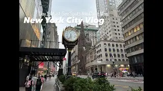 NYC Day 1: Exploring Times Square, 5th Ave, Top of The Rock and more. Must-see spots you can't miss.